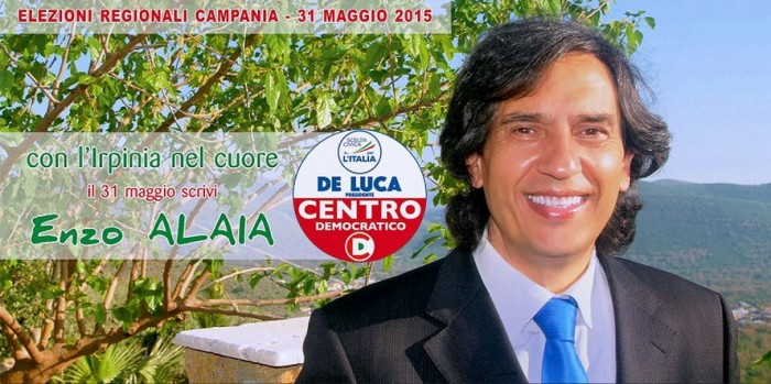Vota Vincenzo Alaia Regionali 2015 Campania
